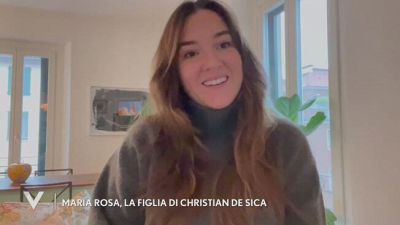 Maria Rosa, la figlia di Christian De Sica
