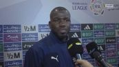 Koulibaly da Riyadh: &ldquo;Primo posto Napoli? Spero vinca il campionato&rdquo;