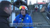 Abetone, piste imbiancate per le feste