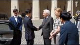 Mattarella ha ricevuto il presidente sudcoreano Lee Jae Myung