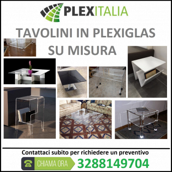 Tavolini in plexiglas Plexitalia Palermo