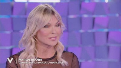 Matilde Brandi e l'amore per il fidanzato Francesco