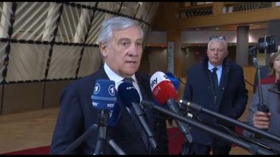 Tajani ribadisce il "no" a uso armi italiane fuori dall'Ucraina