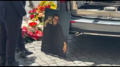 Tornatore, Verdone, Buy per l'ultimo saluto a Enrico Lucherini a Roma