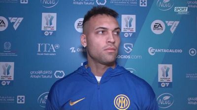 Inter, Lautaro: "Io senza gol? Si agitano tutti tranne me"