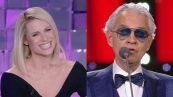 Andrea Bocelli 30: Michelle Hunziker celebra i 30 anni di carriera del cantante