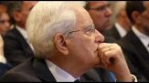 Mattarella al Senato per la cerimonia in ricordo di Ciampi
