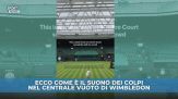 Wimbledon senza pubblico è da brividi