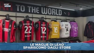 Leao: le maglie spariscono dagli store