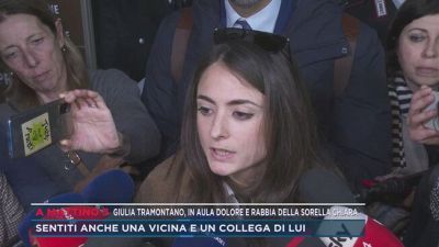 Giulia Tramontano, dolore e rabbia della sorella in aula