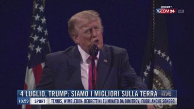 Breaking News delle 11.00 | 4 luglio, Trump: siamo i migliori sulla Terra