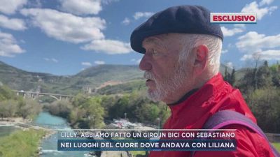Lilly, abbiamo fatto un giro in bici con Sebastiano