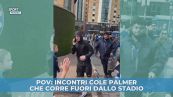 Pov: incontri Cole Palmer che corre fuori dallo stadio