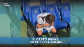 Modric, che gesto: bacia i parastinchi con la foto della famiglia