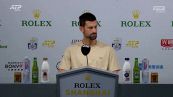 Djokovic: "Sinner manca, ma fa bene a pensare a lungo termine"