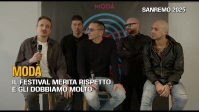 Sanremo, Modà: Il festival merita rispetto e gli dobbiamo molto