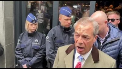 A Bruxelles sospeso l'evento di estrema destra con Farage e Zemmour