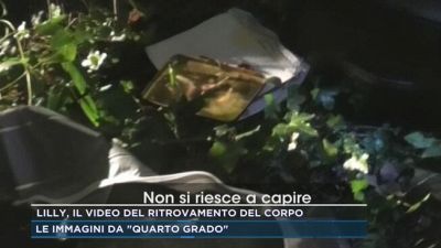Lilly, il video del ritrovamento del corpo