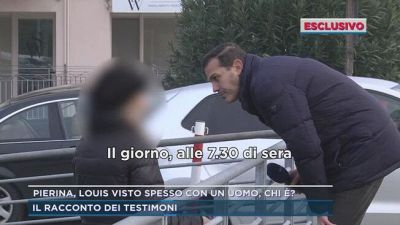 Pierina Paganelli, Louis visto spesso con un uomo, chi è?