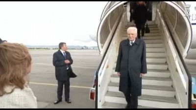 Mattarella a Sofia, a colloquio con Radev e in visita alla base Nato