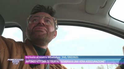 Antonio vittima di truffa: "Sembrava una vera assicurazione"