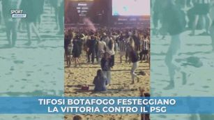 Super festa a Rio per la vittoria del Botafogo!
