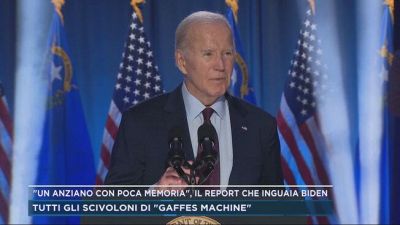 "Un anziano con poca memoria", il report che inguaia Biden