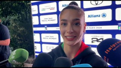 Parigi 2024, Sofia Raffaeli: temevo di non avercela fatta