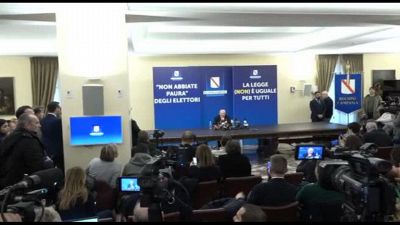 Terzo mandato, De Luca: andiamo avanti. Al governo: non abbiate paura