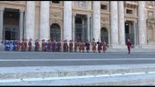 La Banda Vaticana in piazza San Pietro tra i fedeli in festa
