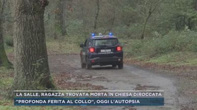 La Salle, ragazza trovata morta in una chiesa diroccata