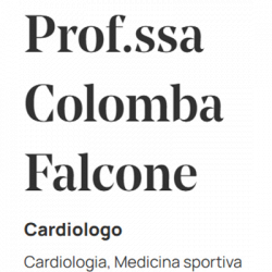 Falcone Prof.ssa Colomba Cardiologo logo