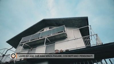 Ladri di case: due anni senza pagare, così beffano i pensionati