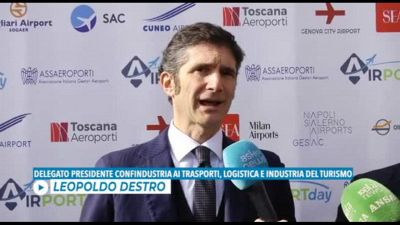 Aeroporti, Destro (Confindustria): volano importante per la crescita