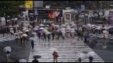 Pioggia intensa a Tokyo, la città si prepara al tifone Dujuan