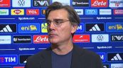 Montella: "Gara alla pari. Futuro? io voglio rimanere"