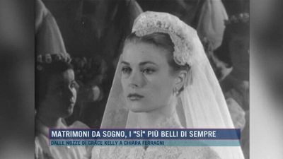 Matrimoni da sogno, i "sì" più belli di sempre