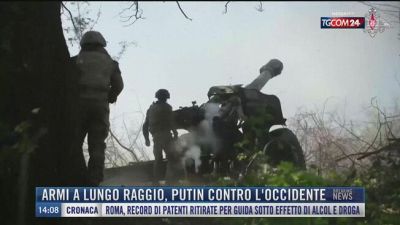 Breaking News delle 14.00 | Armi a lungo raggio, Putin contro l'Occidente