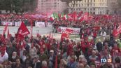 CGIL in piazza a Roma, scontro sulla manovra