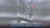 Suggestiva nevicata sul Monte Terminillo