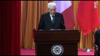 Mattarella: rimuovere barriere per prodotti italiani a mercato cinese
