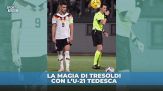 Tresoldi show con l'U21 della Germania: punizione perfetta