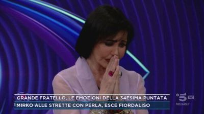 Grande Fratello, le emozioni della 34esima puntata