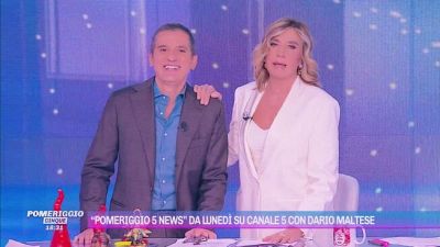 Pomeriggio 5 News, da lunedì su Canale 5 con Dario Maltese