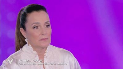 Roberta Capua e gli ultimi mesi con papà Alberto
