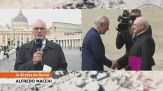 Re Carlo in Vaticano per la preghiera con Papa Leone