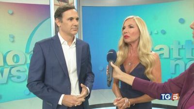 Via a "Pomeriggio 5" e "Mattino 5 News"