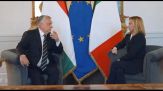 Orban e poi Starmer hanno incontrato Meloni a Palazzo Chigi