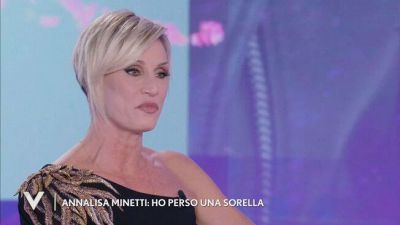 Annalisa Minetti: "Ho perso una sorella"