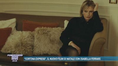 "Cortina express", il nuovo film di Natale con Isabella Ferrari
